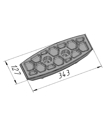 Р-1079 (MD2773119; 212102470) Лопатка левая MARINI